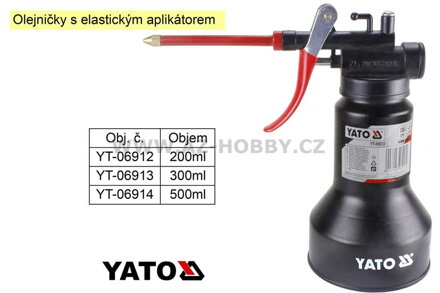 Olejnička 500ml Yato s elastickým aplikátorem