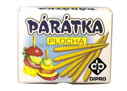 Párátka plochá 500ks  CZ