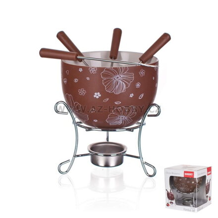 Fondue keramika 6ks  CHOCO BLOSSOMS