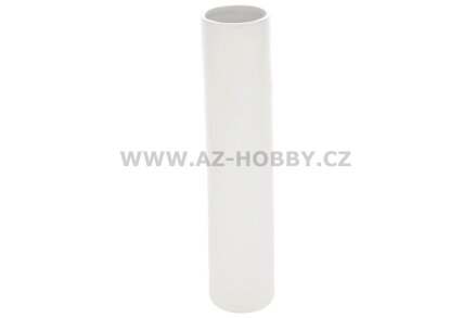 Váza keramická 24x5cm  COLUMN bílá