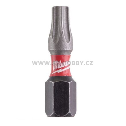 MILWAUKEE Shockwave bit torx TX15x25mm 1/4 Impact Duty - 1ks