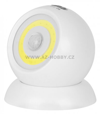 STREND PRO Handy Lux - Light Ball LED světlo s pohybovým čidlem, 160 lm, otočné 360°