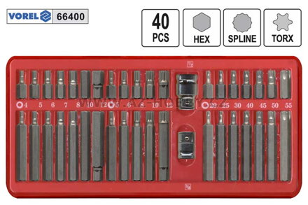 Bity imbus torx XZN sada 40 dílů VOREL