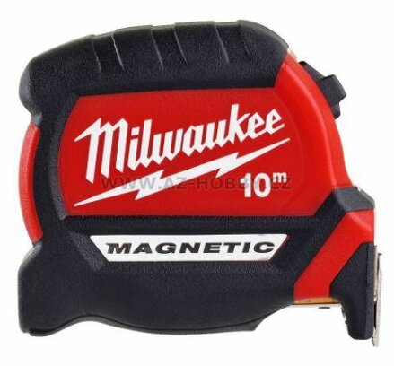 MILWAUKEE Svinovací metr 10m, pásmo s magnetem PREMIUM III GEN