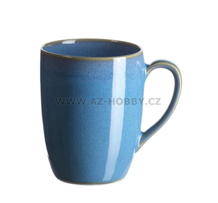 Hrnek keramika 325ml  OSSIA modrý