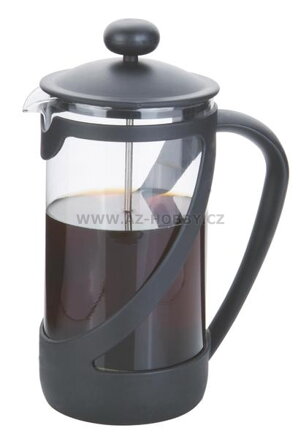 Konvice french press 350ml sklo/PH/nerez s filtrem  TORO